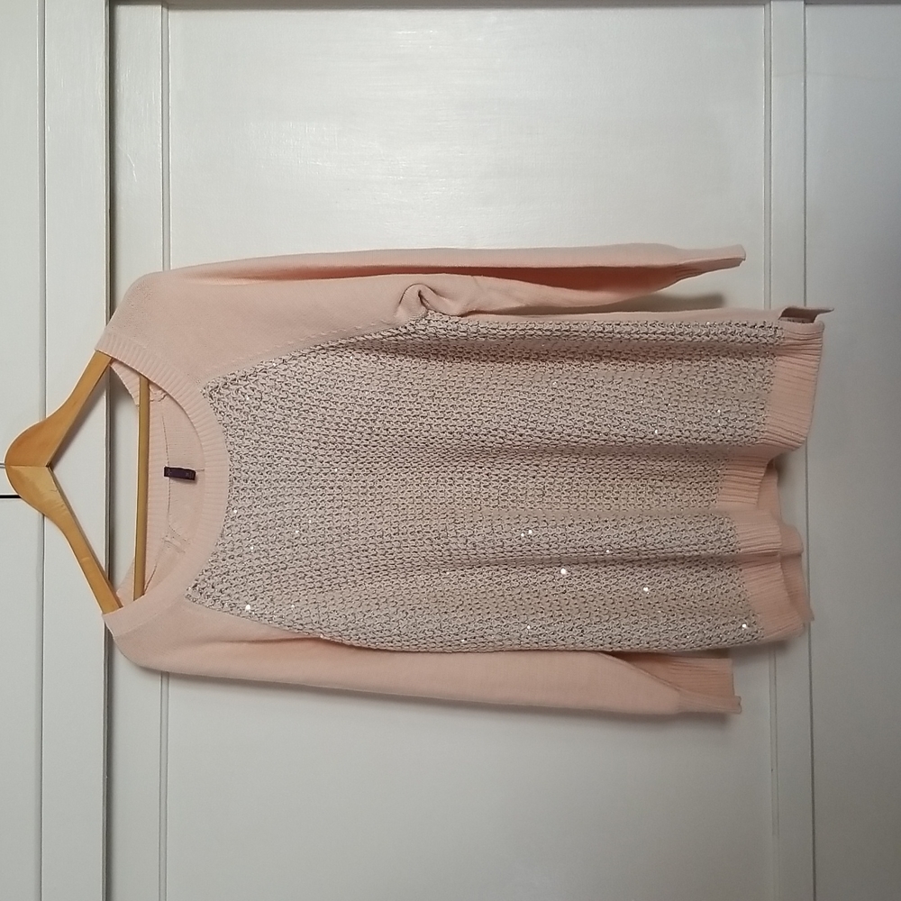 🆕 NYDJ Pink & Silver Sweater NWT